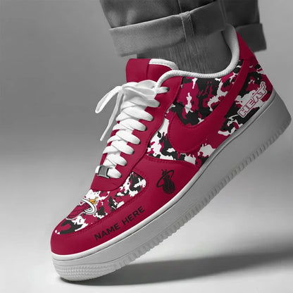 [SLAM DUNK DEAL] NEW CUSTOMIZED NBA20 MHE MIAMI HEAT AF1 SHOES