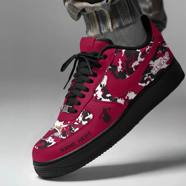 [SLAM DUNK DEAL] NEW CUSTOMIZED NBA20 MHE MIAMI HEAT AF1 SHOES