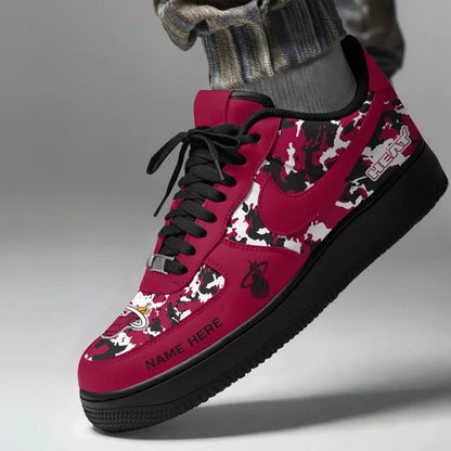 [SLAM DUNK DEAL] NEW CUSTOMIZED NBA20 MHE MIAMI HEAT AF1 SHOES