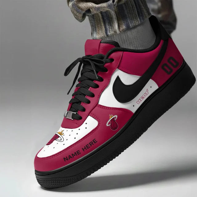 [SLAM DUNK DEAL] NEW CUSTOMIZED NBA20 MHE MIAMI HEAT AF1 SHOES