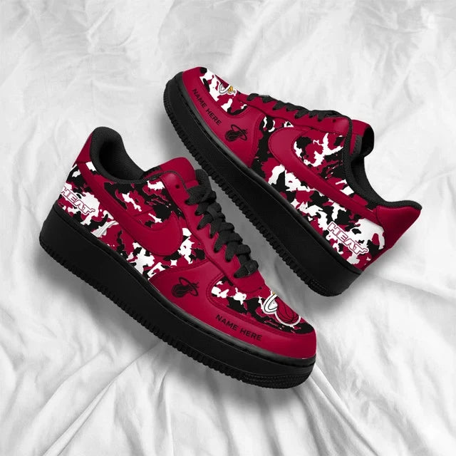 [SLAM DUNK DEAL] NEW CUSTOMIZED NBA20 MHE MIAMI HEAT AF1 SHOES