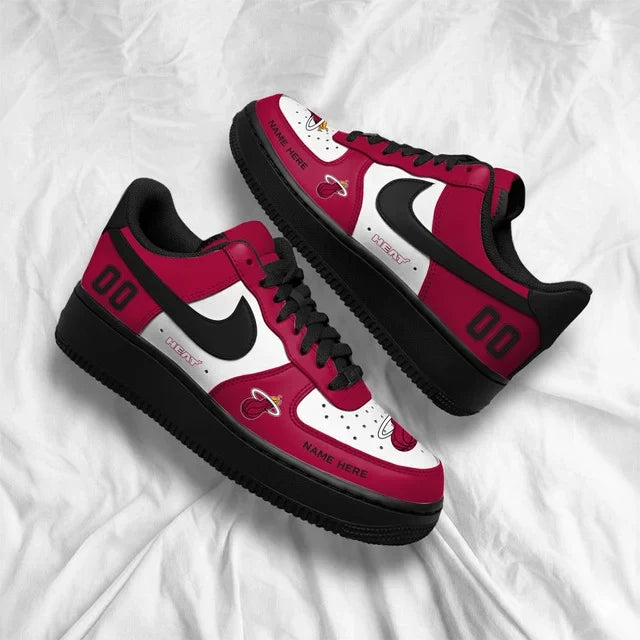 [SLAM DUNK DEAL] NEW CUSTOMIZED NBA20 MHE MIAMI HEAT AF1 SHOES