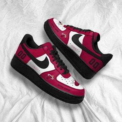 [SLAM DUNK DEAL] NEW CUSTOMIZED NBA20 MHE MIAMI HEAT AF1 SHOES