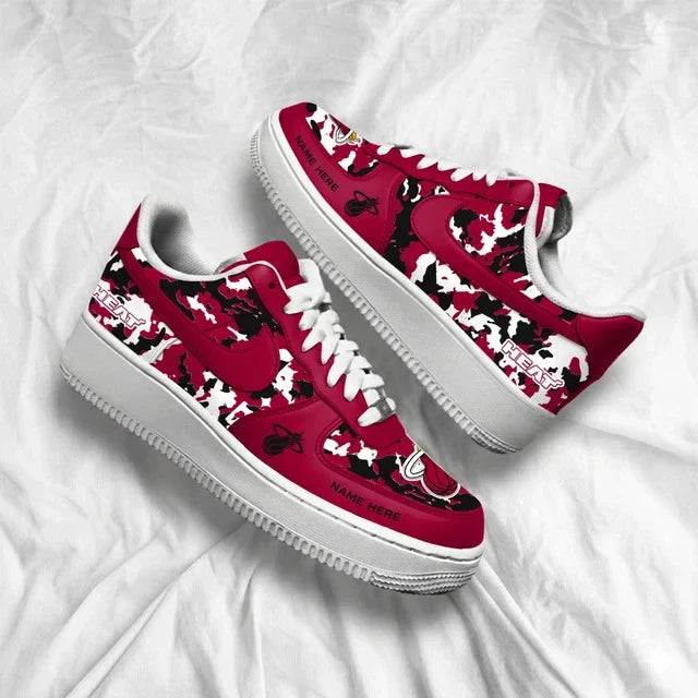[SLAM DUNK DEAL] NEW CUSTOMIZED NBA20 MHE MIAMI HEAT AF1 SHOES
