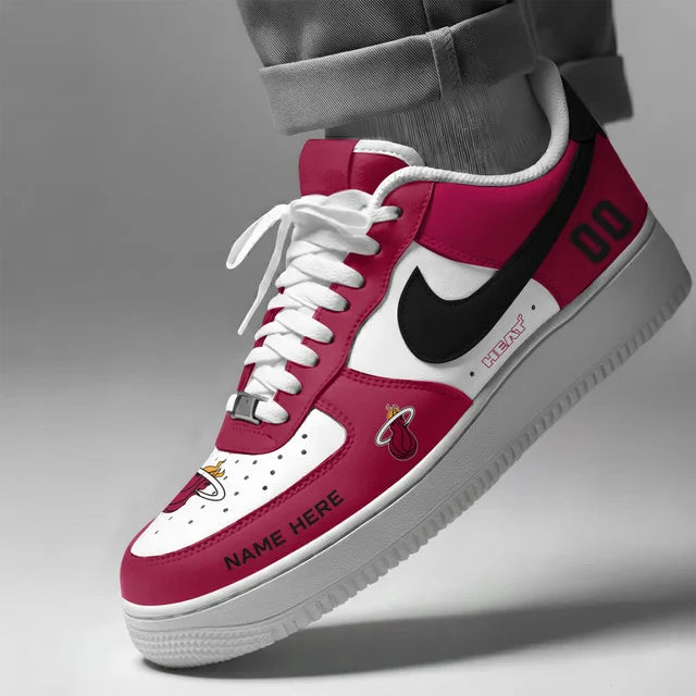 [SLAM DUNK DEAL] NEW CUSTOMIZED NBA20 MHE MIAMI HEAT AF1 SHOES