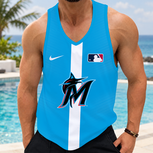 [HOMERUN DEAL] NEW CUSTOMIZED MLB20 MMS MIAMI MARLINS UNISEX TANK TOP