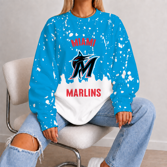 [HOMERUN DEAL] NEW CUSTOMIZED MLB20 MMS MIAMI MARLINS UNISEX SWEATSHIRT