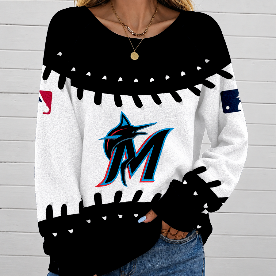 [HOMERUN DEAL] NEW CUSTOMIZED MLB20 MMS MIAMI MARLINS UNISEX SWEATSHIRT