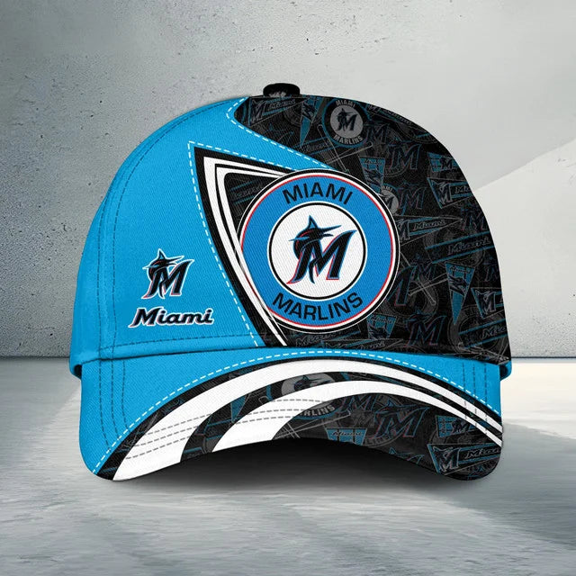 [HOMERUN DEAL] NEW CUSTOMIZED MLB20 MMS MIAMI MARLINS CLASSIC CAP