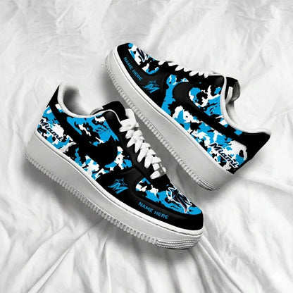 [HOMERUN DEAL] NEW CUSTOMIZED MLB20 MMS MIAMI MARLINS AF1 SHOES