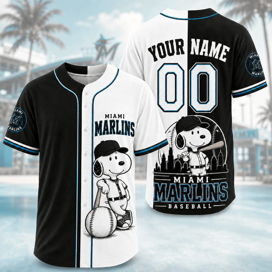 [HOMERUN DEAL] NEW CUSTOMIZED MLB20 MMS MIAMI MARLINS BASEBALL JERSEY