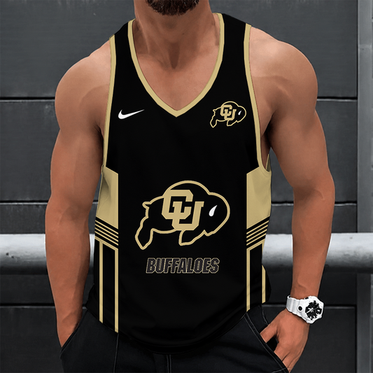[TOUCHDOWN DEAL] NEW CUSTOMIZED NCAA FBS20 CRB COLORADO BUFFALOES UNISEX TANK TOP
