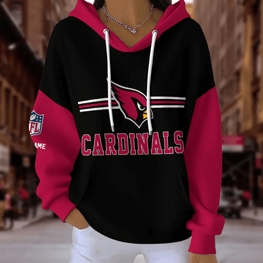 [TOUCHDOWN DEAL] NEW CUSTOMIZED NFL20 ARC ARIZONA CARDINALS RIBBED HOODIE & SWEATSHIRT