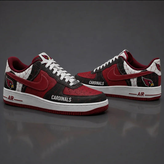 [TOUCHDOWN DEAL] NEW CUSTOMIZED NFL20 ARC ARIZONA CARDINALS x SPIDER AF1 SHOES
