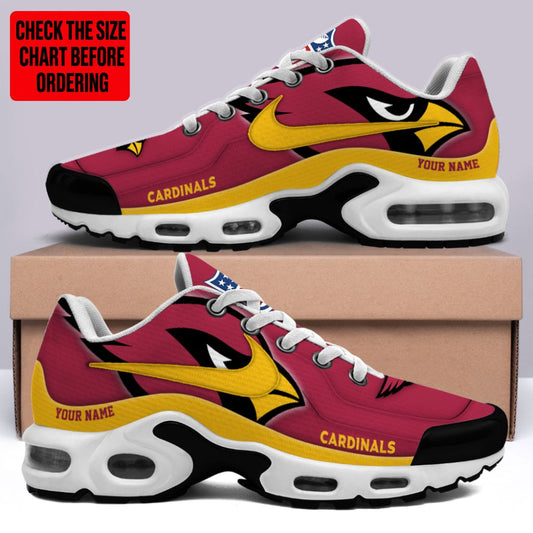 [TOUCHDOWN DEAL] NEW CUSTOMIZED NFL20 ARC ARIZONA CARDINALS AIR MAX PLUS SNEAKERS