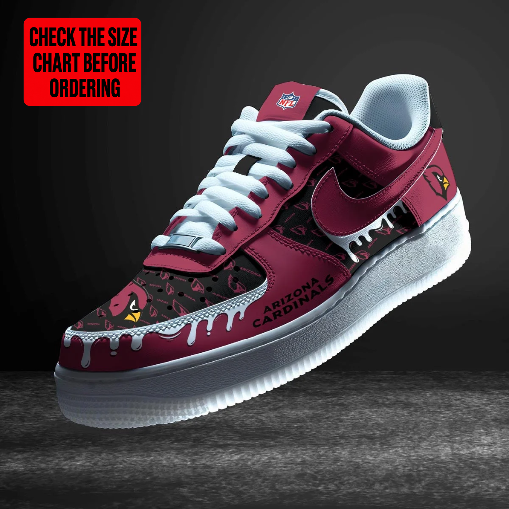 [TOUCHDOWN DEAL] NEW CUSTOMIZED NFL20 ARC ARIZONA CARDINALS AF1 SHOES