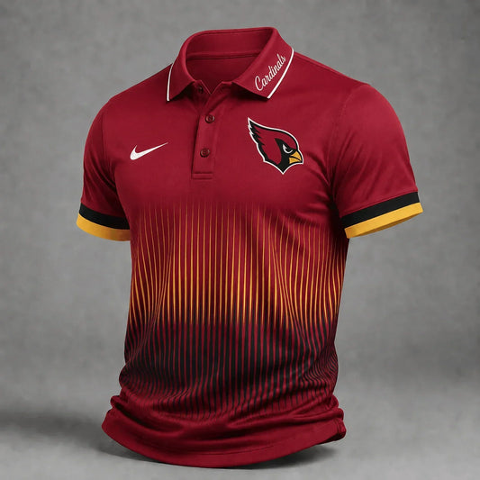 [TOUCHDOWN DEAL] NEW CUSTOMIZED NFL20 ARC ARIZONA CARDINALS POLO SHIRT