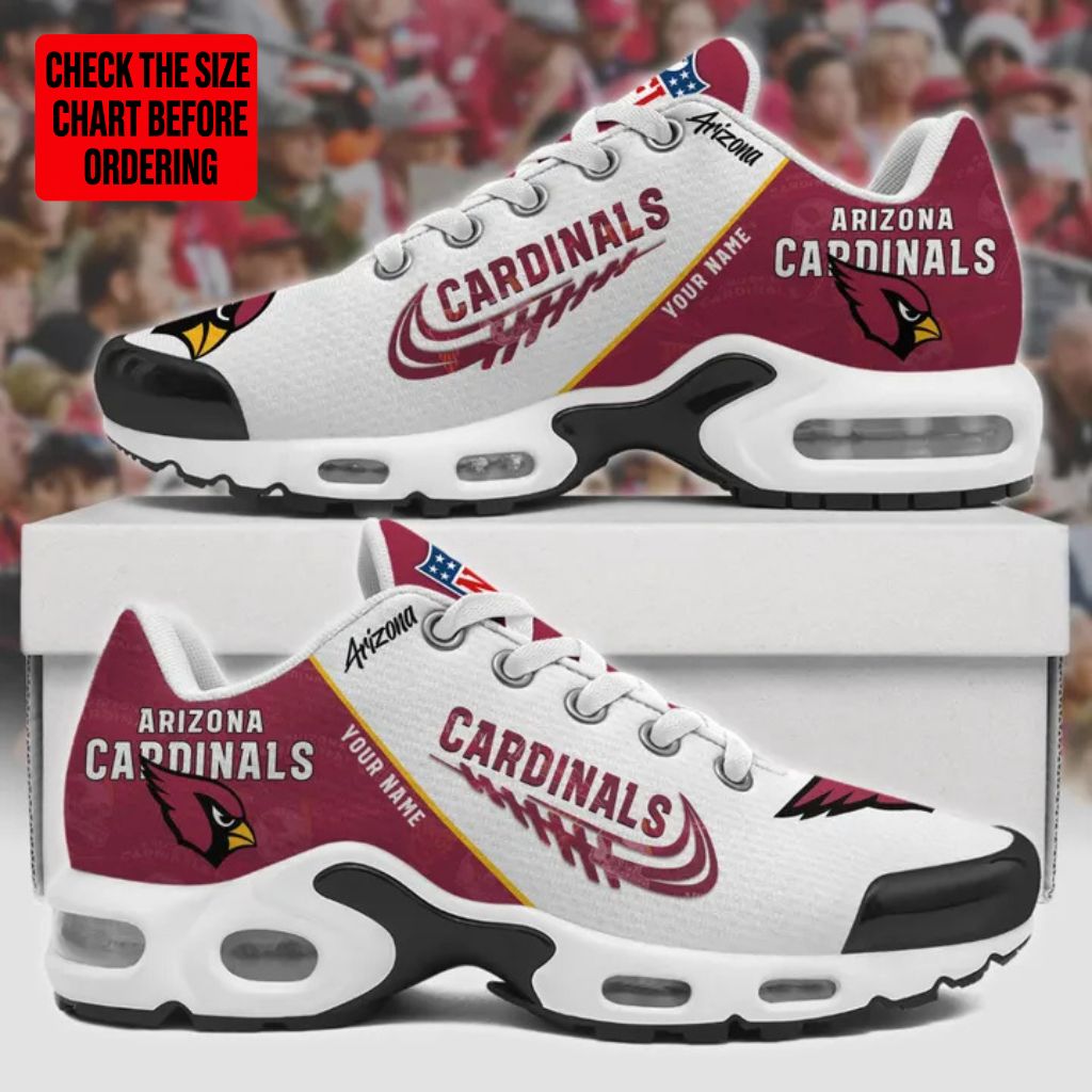 [TOUCHDOWN DEAL] NEW CUSTOMIZED NFL20 ARC ARIZONA CARDINALS AIR MAX PLUS SNEAKERS