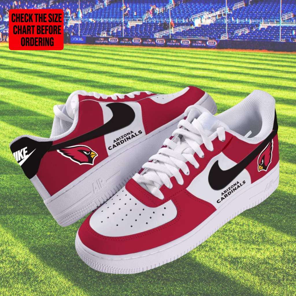 [TOUCHDOWN DEAL] NEW CUSTOMIZED NFL20 ARC ARIZONA CARDINALS AF1 SHOES