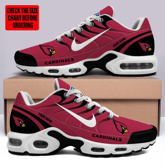 [TOUCHDOWN DEAL] NEW CUSTOMIZED NFL20 ARC ARIZONA CARDINALS AIR MAX PLUS SNEAKERS