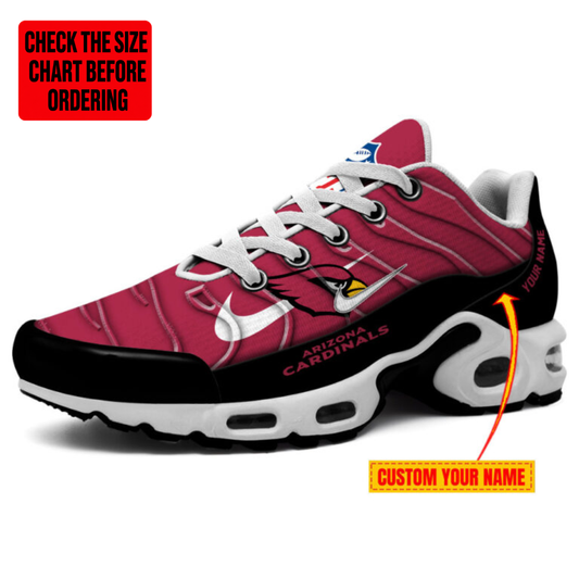 [TOUCHDOWN DEAL] NEW CUSTOMIZED NFL20 ARC ARIZONA CARDINALS AIR MAX PLUS SNEAKERS
