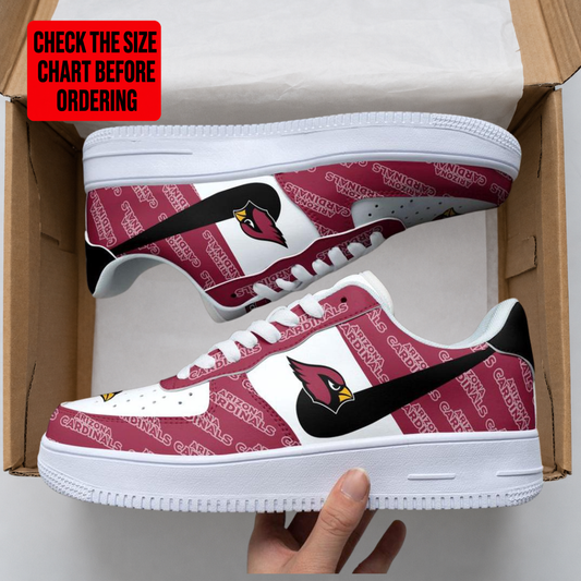 [TOUCHDOWN DEAL] NEW CUSTOMIZED NFL20 ARC ARIZONA CARDINALS AF1 SHOES