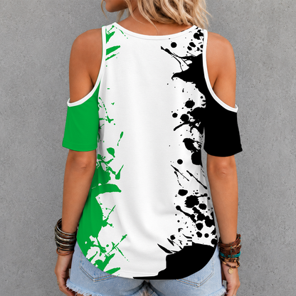 [GOAL DEAL] NEW CUSTOMIZED MLS21 ATF AUSTIN FC CRISS CROSS V-NECK TOP