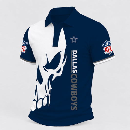 [TOUCHDOWN DEAL] NEW CUSTOMIZED NFL21 DCB DALLAS COWBOYS POLO SHIRT