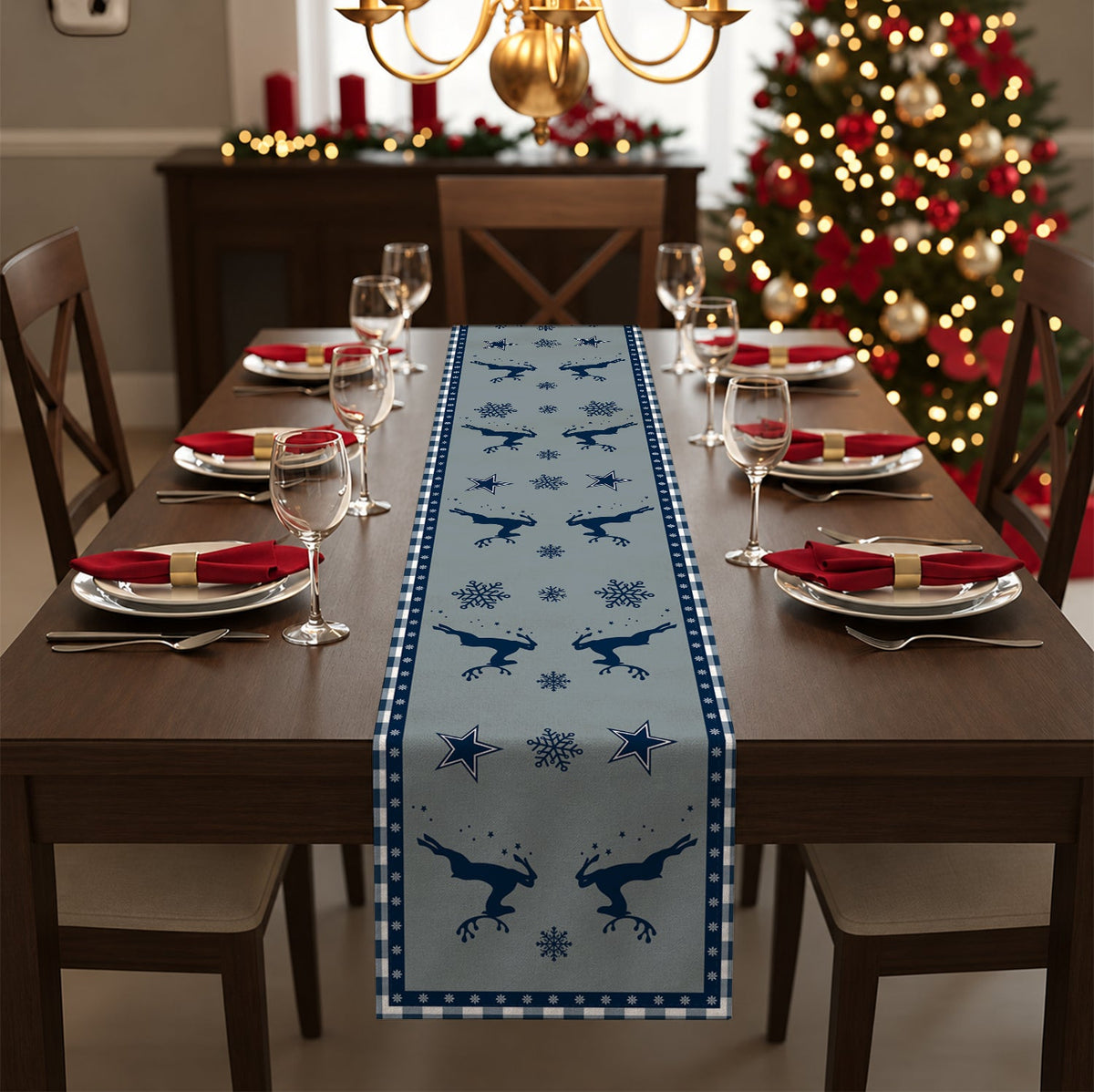 [TOUCHDOWN DEAL] NEW CUSTOMIZED NFL21 DCB DALLAS COWBOYS TABLE RUNNER