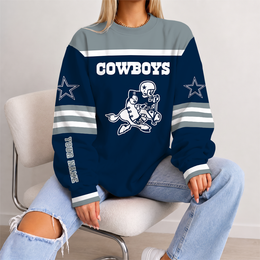 [TOUCHDOWN DEAL] NEW CUSTOMIZED NFL21 DCB DALLAS COWBOYS UNISEX SWEATSHIRT