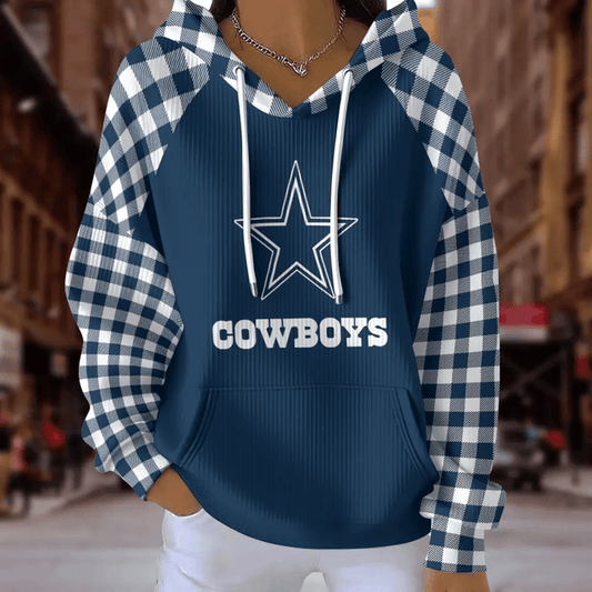 [TOUCHDOWN DEAL] NEW CUSTOMIZED NFL21 DCB DALLAS COWBOYS RIBBED HOODIE & SWEATSHIRT
