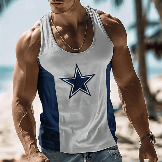 [TOUCHDOWN DEAL] NEW CUSTOMIZED NFL21 DCB DALLAS COWBOYS UNISEX TANK TOP