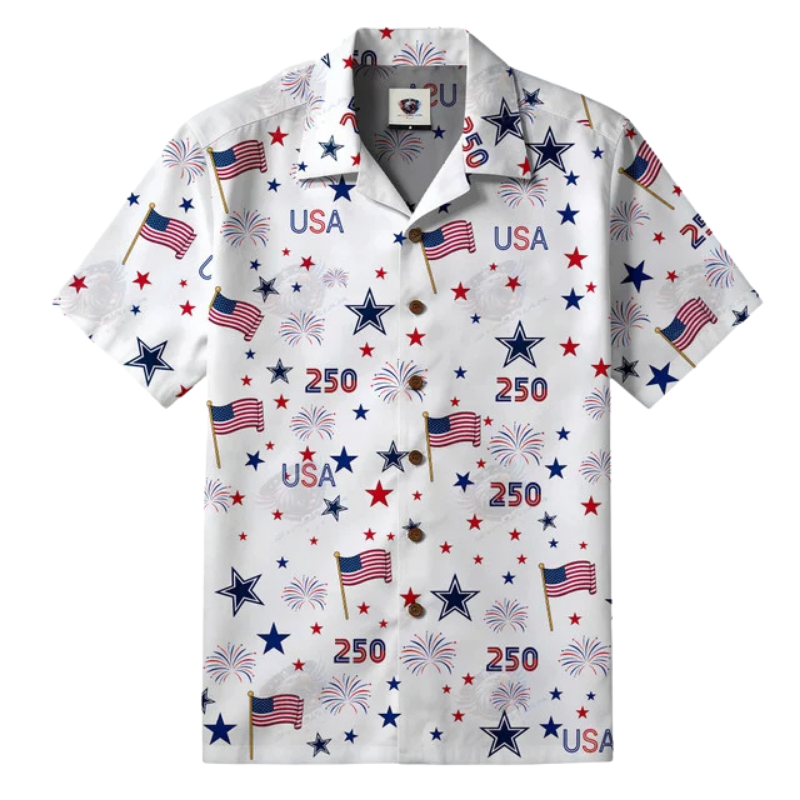 [TOUCHDOWN DEAL] NEW CUSTOMIZED NFL21 DCB DALLAS COWBOYS PATRIOTIC 250 USA HAWAIIAN SHIRT