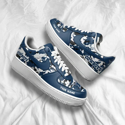 [TOUCHDOWN DEAL] NEW CUSTOMIZED NFL21 DCB DALLAS COWBOYS AF1 SNEAKERS