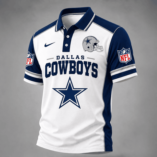 [TOUCHDOWN DEAL] NEW CUSTOMIZED NFL21 DCB THE COWBOYS POLO SHIRT