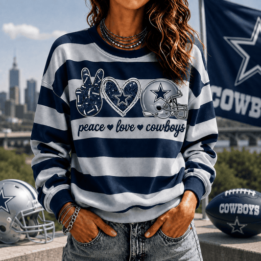 [TOUCHDOWN DEAL] NEW CUSTOMIZED NFL21 DCB DALLAS COWBOYS UNISEX SWEATSHIRT
