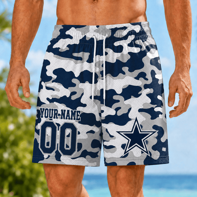 [TOUCHDOWN DEAL] NEW CUSTOMIZED NFL21 DCB DALLAS COWBOYS SHORT PANTS