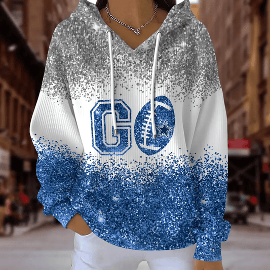 [TOUCHDOWN DEAL] NEW CUSTOMIZED NFL21 DCB DALLAS COWBOYS RIBBED HOODIE & SWEATSHIRT