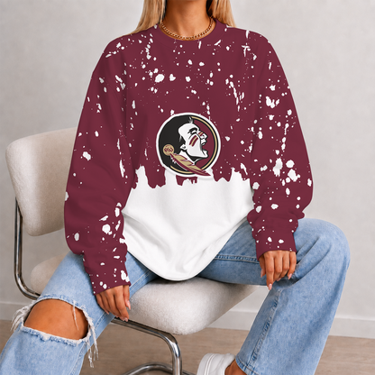 [TOUCHDOWN DEAL] NEW CUSTOMIZED NCAA FBS21 FLS FLORIDA STATE SEMINOLES UNISEX SWEATSHIRT