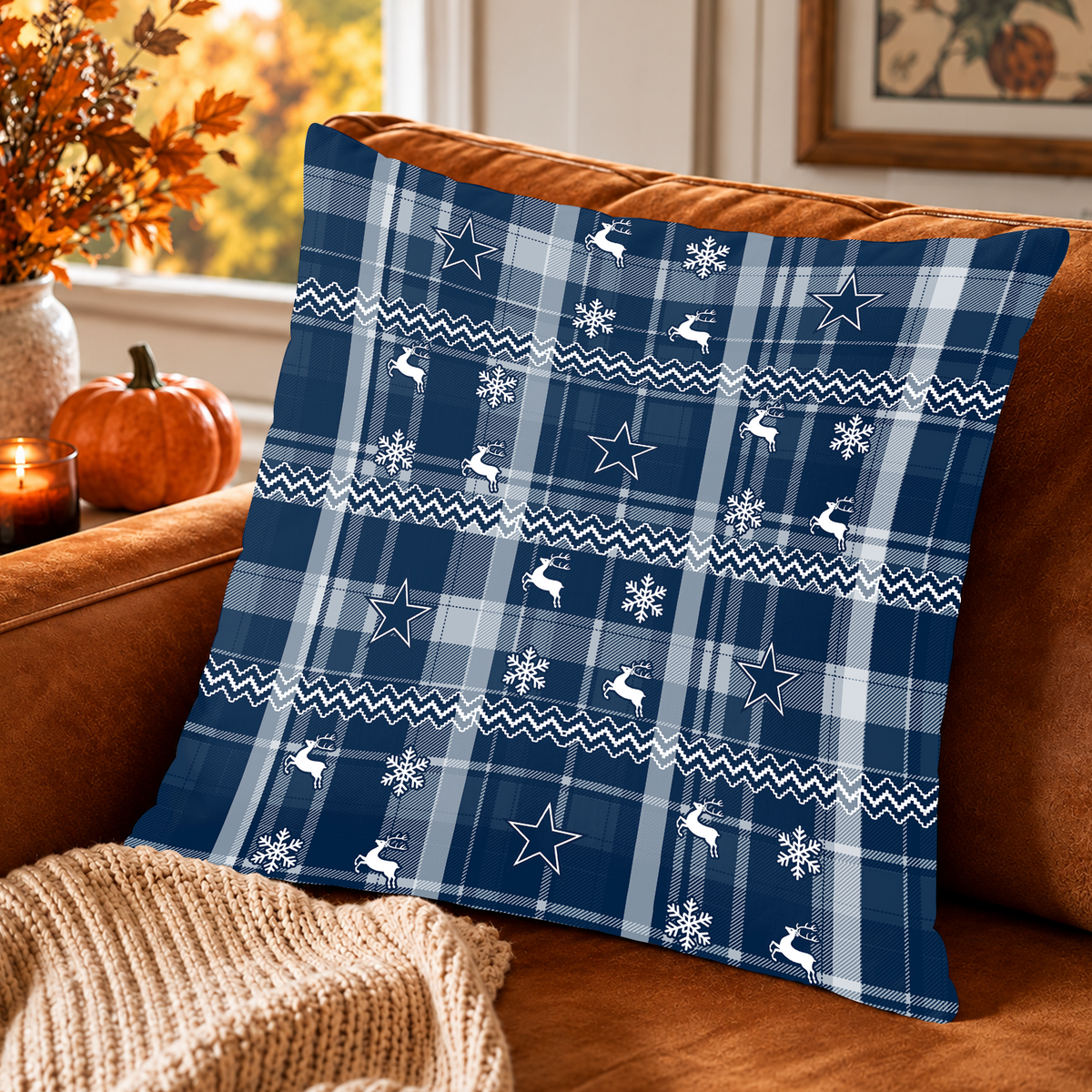 [TOUCHDOWN DEAL] NEW CUSTOMIZED NFL21 DCB THE COWBOYS ENVELOPE PILLOW CASE