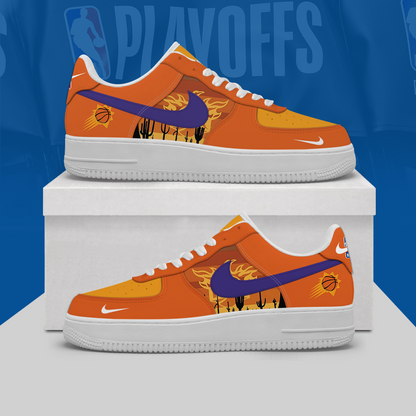 [SLAM DUNK DEAL] NEW CUSTOMIZED NBA21 PSU PHOENIX SUNS AF1 SHOES