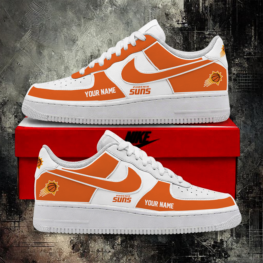 [SLAM DUNK DEAL] NEW CUSTOMIZED NBA21 PSU PHOENIX SUNS AF1 SHOES