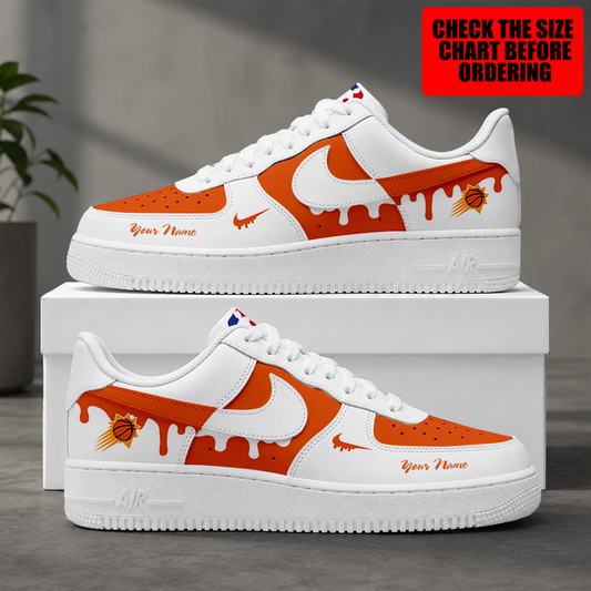 [SLAM DUNK DEAL] NEW CUSTOMIZED NBA21 PSU PHOENIX SUNS AF1 SHOES