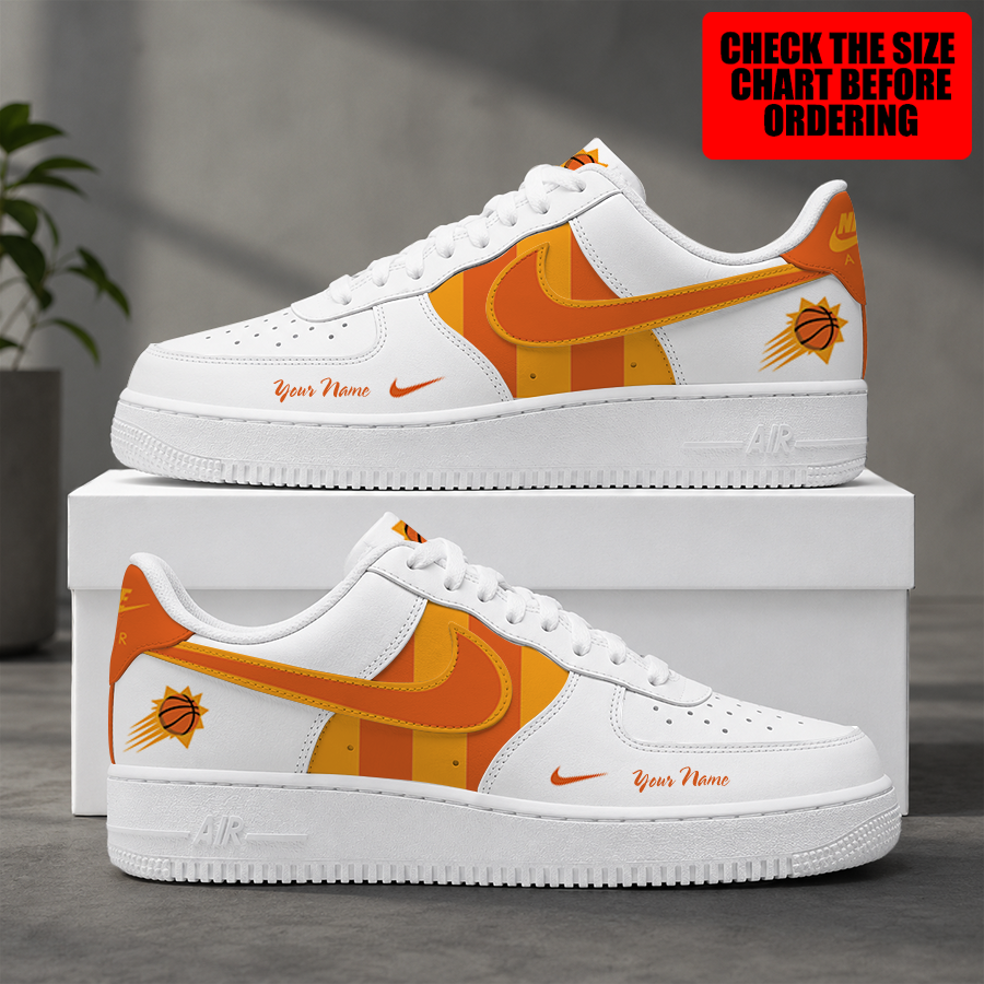 [SLAM DUNK DEAL] NEW CUSTOMIZED NBA21 PSU PHOENIX SUNS AF1 SHOES