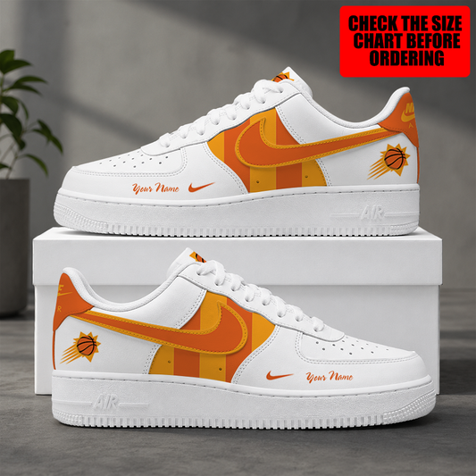 [SLAM DUNK DEAL] NEW CUSTOMIZED NBA21 PSU PHOENIX SUNS AF1 SHOES
