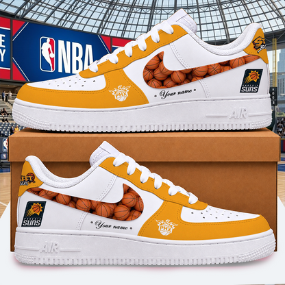 [SLAM DUNK DEAL] NEW CUSTOMIZED NBA21 PSU PHOENIX SUNS AF1 SHOES