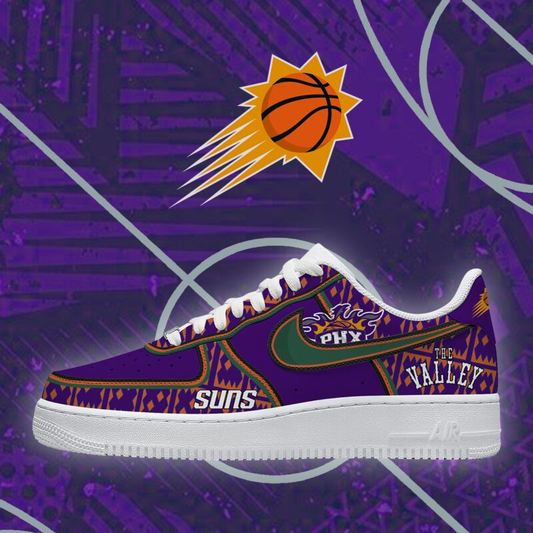 [SLAM DUNK DEAL] NEW CUSTOMIZED NBA21 PSU PHOENIX SUNS AF1 SHOES
