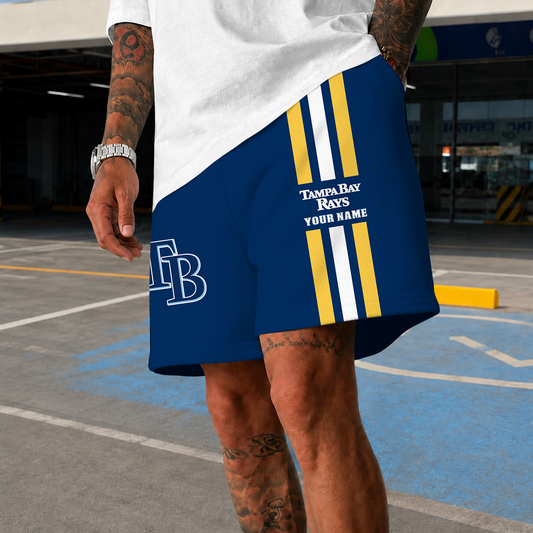 [HOMERUN DEAL] NEW PREMIUM MLB21 TBR TAMPA BAY RAYS SHORT PANTS