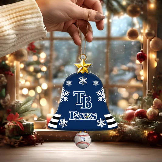 [HOMERUN DEAL] NEW CUSTOMIZED MLB21 TBR TAMPA BAY RAYS CHRISTMAS ACRYLIC ORNAMENT
