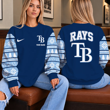 [HOMERUN DEAL] NEW CUSTOMIZED MLB21 TBR THE RAYS UNISEX SWEATSHIRT